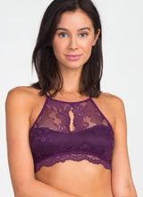 High-neck Lace Bralette
