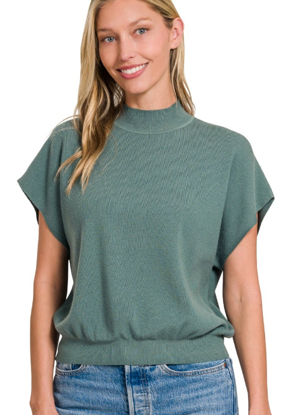 Mock Neck Dolman