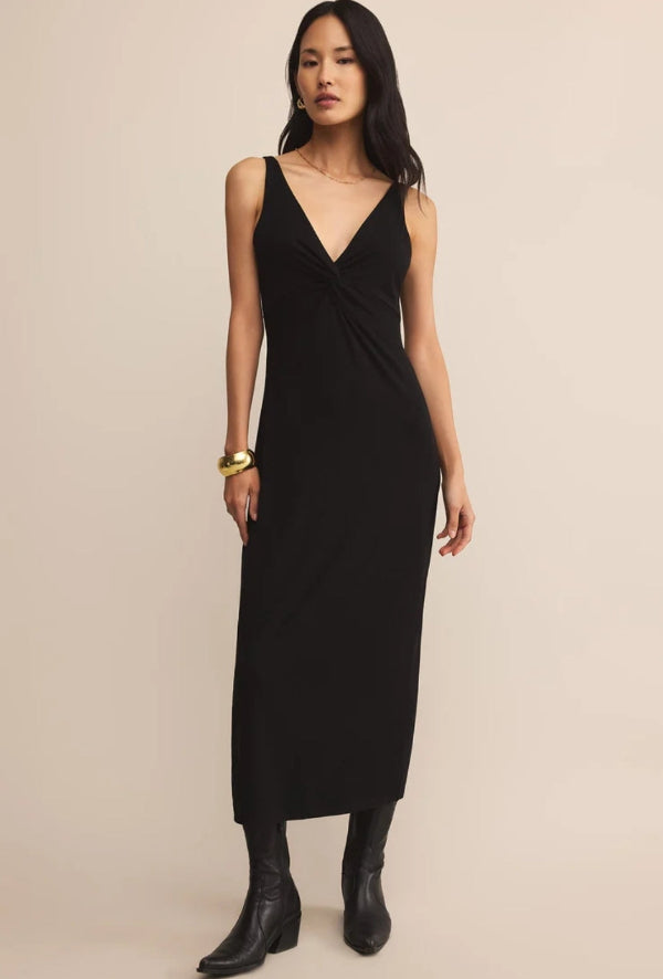 Eleve Midi Dress Black