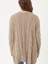 Soft Cable Knit Cardi