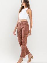 Straight Leg Jeans With Cargo Detail