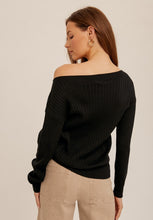 Ruched Drawstring Sweater