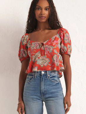 Renelle Floral Top