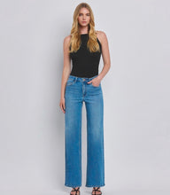 High Rise Medium Wash Wide Jeans