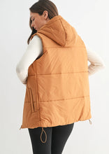 Longline High Neck Padded Vest