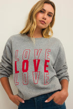Amor Boyfriend Sweatshirt Classic Heather Grey