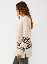 Cable Knit Pocket Cardigan