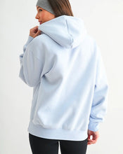 Cotton Blend Drop Shoulder Hoodie