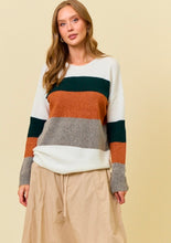 Stripe Sweater Top