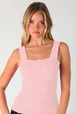 Lace Textured Square Top