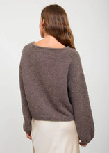 Long Sleeve Fuzzy Knit Pullover Sweater