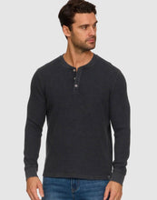VINTAGE SOFT WAFFLE HENLEY
