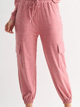 Brushed Hacci Cargo Lounge Jogger Pant