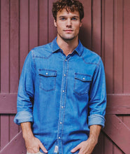 SACRAMENTO LS STRETCH CHAMBRAY WESTERN SHIRT