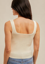 Floral Rib Tank