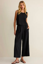 Scout Linen Pant Chocolate Cherry Or Black