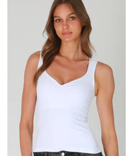 Clean Line Shirred Top