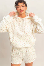 Ditsy Floral French Terry Hoodie