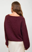 Long Sleeve Fuzzy Knit Pullover Sweater