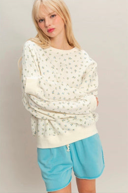 Ditsy Floral Sweatshirt