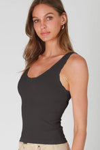 Reversible Scallop Edge Tank Top