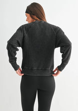 Cozy Waffle Knit Pullover