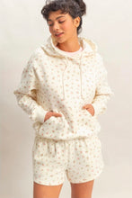 Ditsy Floral French Terry Hoodie