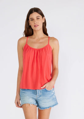 Crochet Lace Scoop Tank