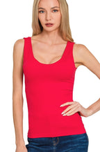 Seamless Tank Top With Built In Bra