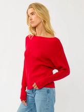 Long Sleeve Waffle Knit Pullover Sweater