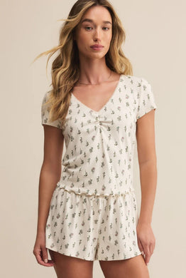 Montana Floral Top Crystal