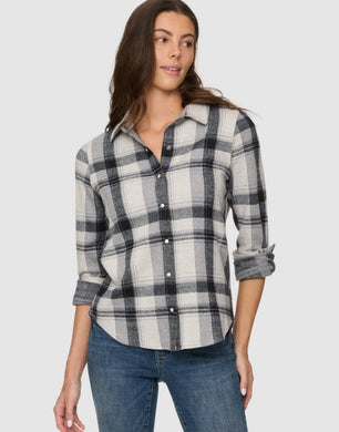 KAYCEE KNIT FLANNEL SHIRT