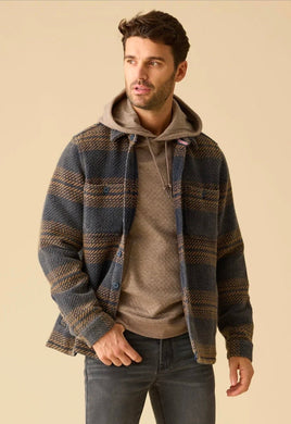 COALING VINTAGE WASH TEXTURED TWILL JACKET