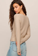 Landa Sweater Top Natural