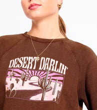 DESERT DARLIN' LS GRAPHIC CREW SWEATSHIRT