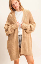 Open-Front Cardigan