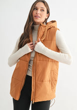 Longline High Neck Padded Vest