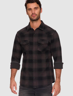 PREMONT LS WESTERN HERO KNIT FLANNEL