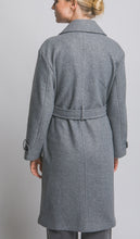 Double Breasted Belted Wrap Coat