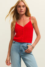 Lexa Sweater Tank Kiss Me Red