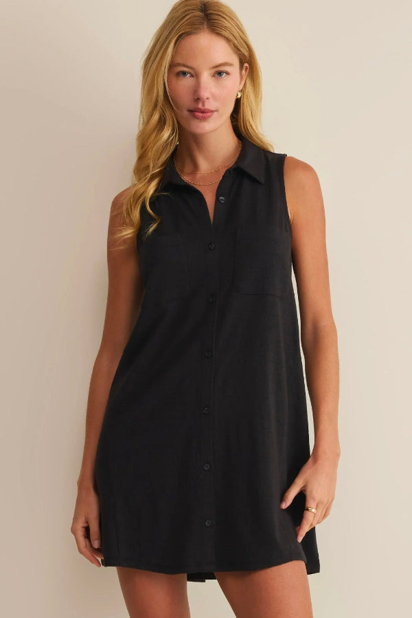 New Light Textured Mini Dress