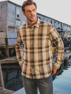 CLEARBROOK LS HERO KNIT FLANNEL