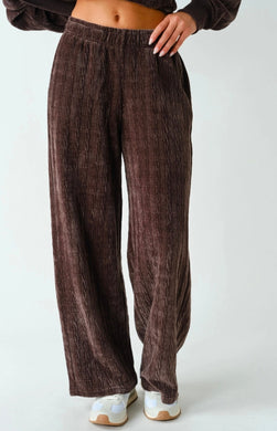 Groove-Track Textured Lounge Pants