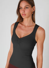 Clean Line Shirred Top