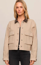 Rey Cropped Chore Jacket