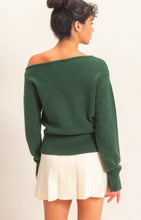 Off the Shoulder Sweater Top