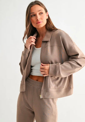 Laguna Flow Zip-Up Utility Jacket