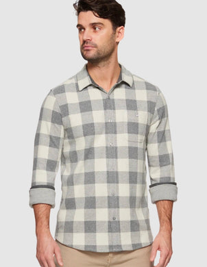 THATCHER LS HERO KNIT FLANNEL SHIRT