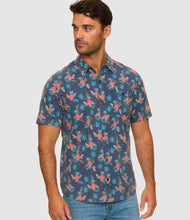 JANESVILLE SS TROPICAL PRINT SHIRT