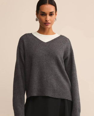 Eloise Sweater Charcoal Heather